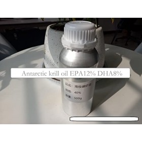 WonderLand Herbs Huile de krill antarctique, huile deuphausia superba Tri-Shield , EPA 12 %, DHA8 %, 0,5 kg.