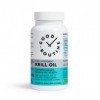 KRILL OIL 60 Gélules Molles - Qualité Supérieure pour le Cœur, le Cerveau, les Yeux et les Articulations, faible taux de Ch
