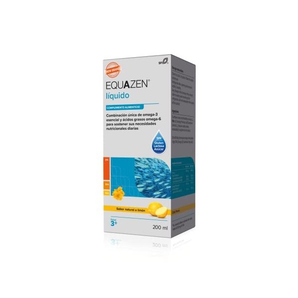 Vitae Equazen Eyeq - combinaison unique dOmega 3 et 6 avec une puissance nutritionnelle élevée EPA, DHA et GLA - 200 ml