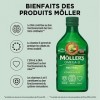 Moller’s ® | Huile de foie de morue oméga 3 | Compléments alimentaires oméga-3 avec EPA, DHA, vitamines A, D et E | Prix Supe