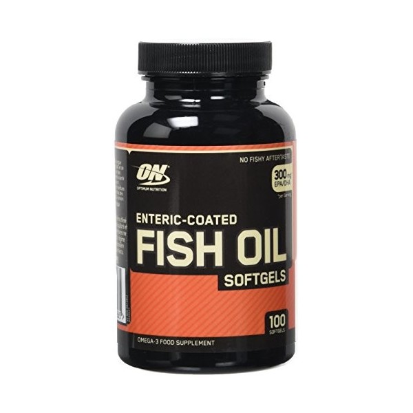 Optimum Nutrition ON Fish Oil Complément pour Sportif 100 Softgels