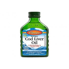 Norwegian Cod Liver Oil, 1100mg Unflavored - 250 ml.