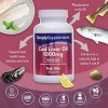 Huile de Foie de Morue 1000mg - 120 Gélules - Jusqu’à 4 mois de bienfaits - SimplySupplements.