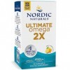 Nordic Naturals, Ultimate Omega 2X, 2150mg dOméga-3, Huile de Poisson avec EPA et DHA, 60 Capsules molles, Goût Citron, Test