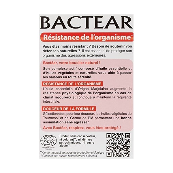 PHYTO ACTIF - Bactear 45 Capsules