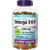 Webber Naturals Omega 3-6-9 High Potency Fish, Flax & Borage 1200 mg 180 Softgels