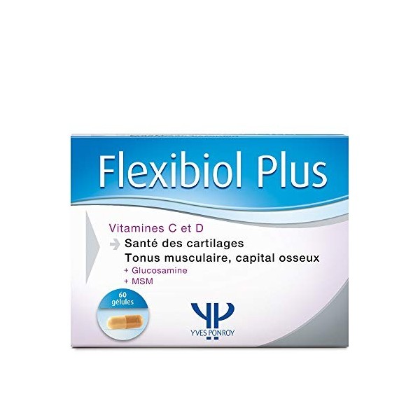 Yves Ponroy Flexibiol Plus Acides Gras Essentiels Huiles de Poisson 60 Gélules