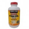 Kirkland Signature Natural Fish Oil Concentrate With Omega-3 Fatty Acids, 400 Softgels, 1000Mg by Kirkland