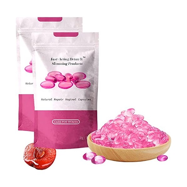 DUBUSH Gélules Molles dhuile de Poisson Marin Rose Anniecare Capsules amincissantes détoxifiantes instantanées pour Le soula