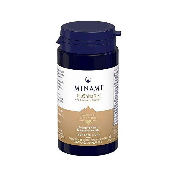 Minami Nutrition PluShinzO-3 Anti Aging 30 capsule