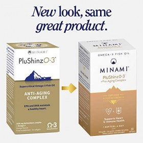 Minami Nutrition PluShinzO-3 Anti Aging 30 capsule