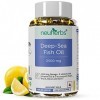 Green Velly Indian Neuherbs Deep Sea Omega 3 Fish Oil - Omega 3 Supplement Triple Strength 2500 Mg, Vitamin D - Fish Oil soft