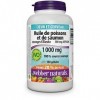 Webber Naturals Wild Alaskan Salmon & Fish Oil 300 mg EPA/DHA 1000 mg 180 Softgels