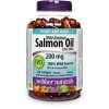 Webber Naturals Wild Alaskan Salmon Oil 200 mg EPA/DHA 220 Softgels