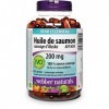 Webber Naturals Wild Alaskan Salmon Oil 200 mg EPA/DHA 220 Softgels