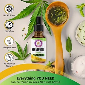 Gouttes dhuile de chanvre | 15 000 mg | 30 ml | Haute résistance | Fabriqué au Royaume-Uni | Norme BPF | Végétarien et végét