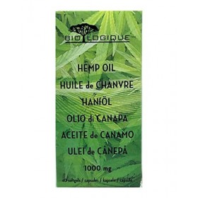 HUILE DE CHANVRE 1000mg, huile pressée à froid, 100% PURE, lhuile la plus équilibrée pour la nutrition humaine, rapport opti