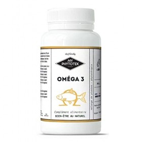 Gélules Oméga 3 - Composées dune combinaison dOméga 3 les plus actifs - MY COSMETIK - pillulier petite taille