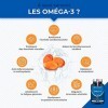 Omega 3 & Krill dAntarctique | Huile de Poissons Sauvages | Antioxydant Naturel | Cognition & Système Immunitaire | Haute co