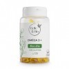 OMEGA 3+ & SANTÉ CARDIAQUE - Omega 3+ EPA et DHA - 120 capsules - Cure 1 mois - Complément Alimentaire BELLE&BIO - Fabriqué e