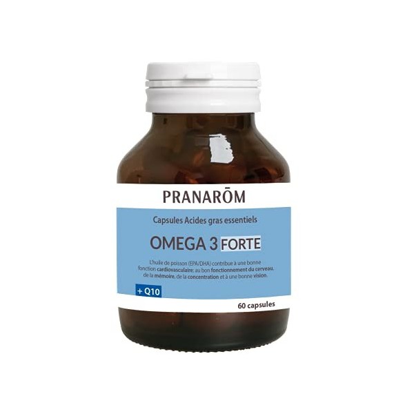 Pranarôm Oméga-3 Forte, Capsules Acides gras essentiels, 60 Capsules