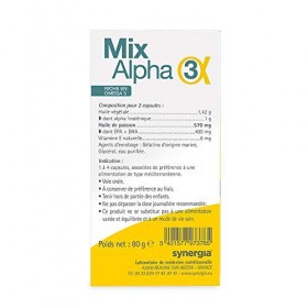 Mix-Alpha 3 Complexe doméga 3 Origine France
