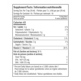 Botanica Perfect Omega - Peach Mango Fish Oil 450 mL