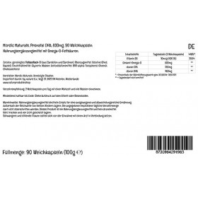 Nordic Naturals Prenatal DHA, 830mg doméga-3 avec EPA et DHA, Hautement dosé, Goût neutre, 90 Capsules molles, Testé en Labo