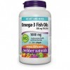 Webber Naturals Omega-3 Fish Oils 300 mg EPA/DHA 1000 mg 210 Softgels