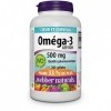 Webber Naturals Omega-3 Pharmaceutical Grade 500 mg EPA/DHA 200 Softgels