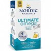 Nordic Naturals, Ultimate Omega Xtra, 1480mg, avec EPA, DHA et Vitamine D3, Haute Dosé, Goût Citron, 60 Capsules molles, Test