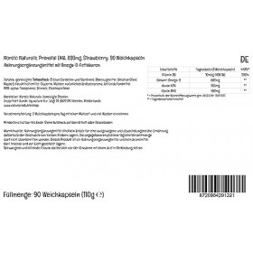 Nordic Naturals, Prenatal DHA, 830mg dOméga-3 avec EPA et DHA, Haute Dosé, Goût Fraise, 90 Capsules molles, Testé en Laborat