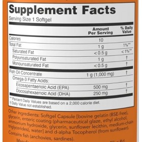 Now Foods Ultra Omega-3 EPA et DHA 90 gélules