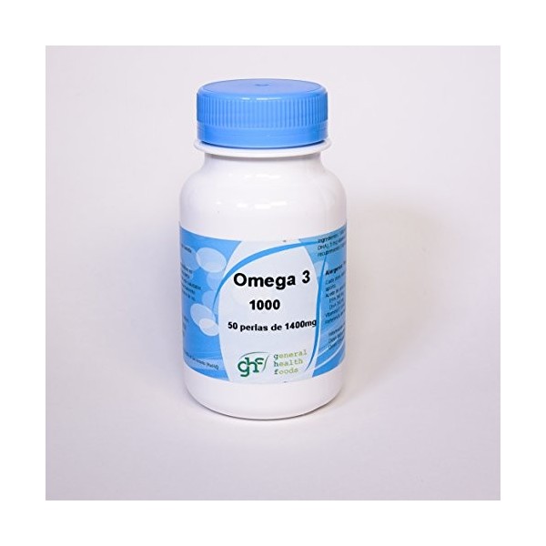 EPA Aceite de pescado Omega 3 1400mg 50 perlas GHF