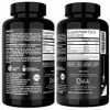 Oméga 3 2000 mg dhuile de poisson Dulàc, 610 mg dEPAX et de DHA, 240 gélules avec vitamine E, Made in Italy