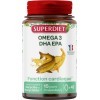 SUPERDIET - OMEGA 3 DHA EPA - Fonction cardiaque - Nutrithérapie - Conditionné en France - 45 capsules