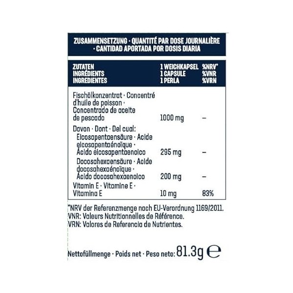 Balasense Omega 3 60 capsules