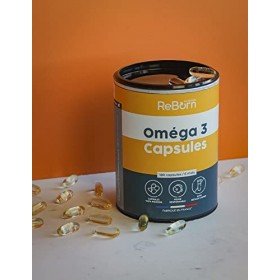 Omega 3 Epax 1000 mg • 180 gélules • Ultra concentrés : 780 mg EPA + DHA • Capsules 100% poisson • 1 mois • TOTOX très bas • 