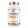 WFN Approved Omega 3-2000mg - 120 Gélules - Huile de poisson à haut dosage - Premium Fish Oil - 1500 mg EPA DHA par portion -