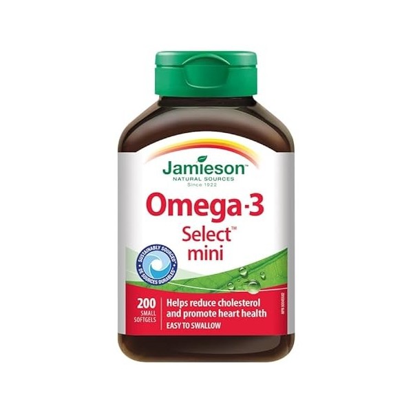 Jamieson Omega-3 Select Minis 200s 200 Softgels