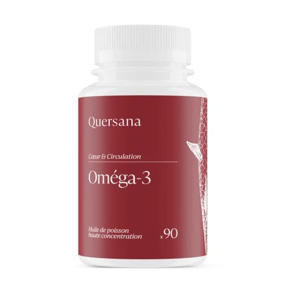 Omega 3 | DHA EPA Haute Concentration | Vitamine E | 2240mg Huile de Poissons Sauvages | Pêche Durable | Eco-Responsable | Fl