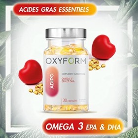 Laboratoires Oxyform I Complément Alimentaire Naturel Omega 3 I Capsules Huile De Poisson Concentrée I Silhouette Affinée I S