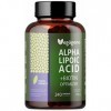 Acide Alpha Lipoïque ALA + BIOTIN Optimizer 600 mg. 240 gélules végétales. Approvisionnement de 4 mois. Absorption maximale