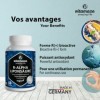 Acide Alpha-Lipoïque à Haute Dose, 200 mg par Capsule, Vegan, 60 Gelules pour 2 Mois, Forme Naturelle DAcide Thioctique, Com