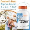 Doctors Best, Alpha-Lipoic Acid Acide Alpha Lipoïque , 300mg, 180 Capsules végétaliennes, Hautement Dosé, Testé en Laborato