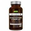 Astaxanthine Vegan, Complexe Antioxydant Naturel, 42mg dAstaPure, algues ultra pures et durables, avec lutéine et zéaxanthin