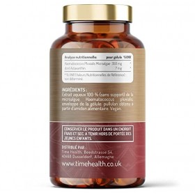 Astaxanthine - 7 mg Par Capsule - De Haematococcus Pluvialis - 120 Capsules - Fabriqué Au Royaume-uni Selon Norme - Sans Addi