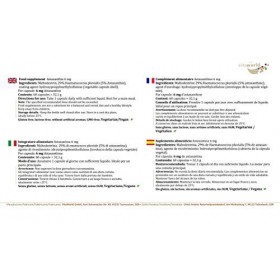 Vita World Astaxanthine 6mg 60 Capsules végétales sans additifs 100% naturel de Haematococcus pluvialis Made in Germany