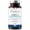 Coenzyme Q10 Ubiquinol Kaneka® + Oméga 3 Brevetés EPAX® | Poissons Sauvages | Système Cardiovasculaire - Immunitaire - Cérébr