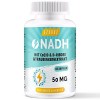 NADH 50 mg, Formule Avancée avec CoQ10, Végétalien, Haute Résistance, Améliore lénergie Cellulaire, Production dATP, Suppor